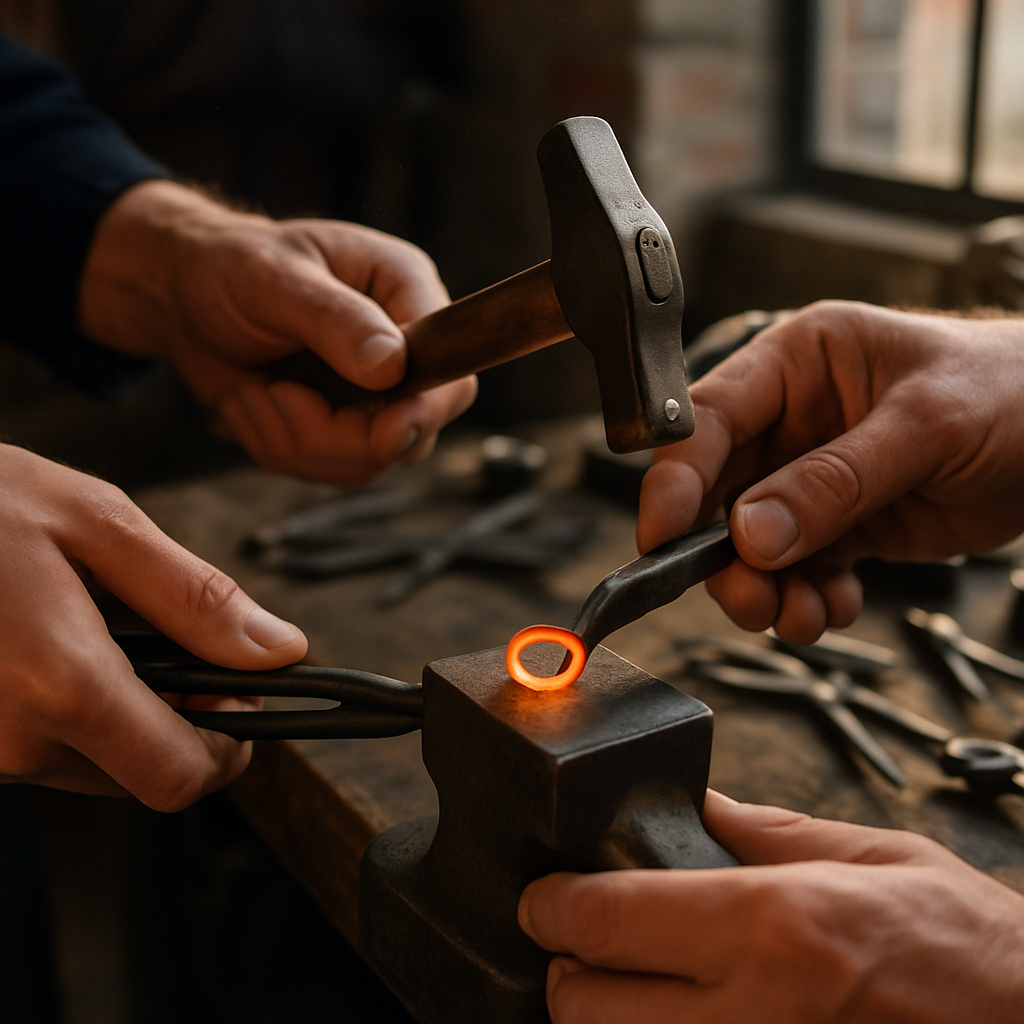 Trauringe selber schmieden: So entsteht euer individuelles Paar 2be25709 4928 499a 8061 b9aa50008b8b